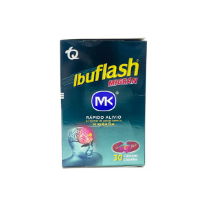 IBUFLASH MIGRAÑA CAJA X 30 CAPSULAS